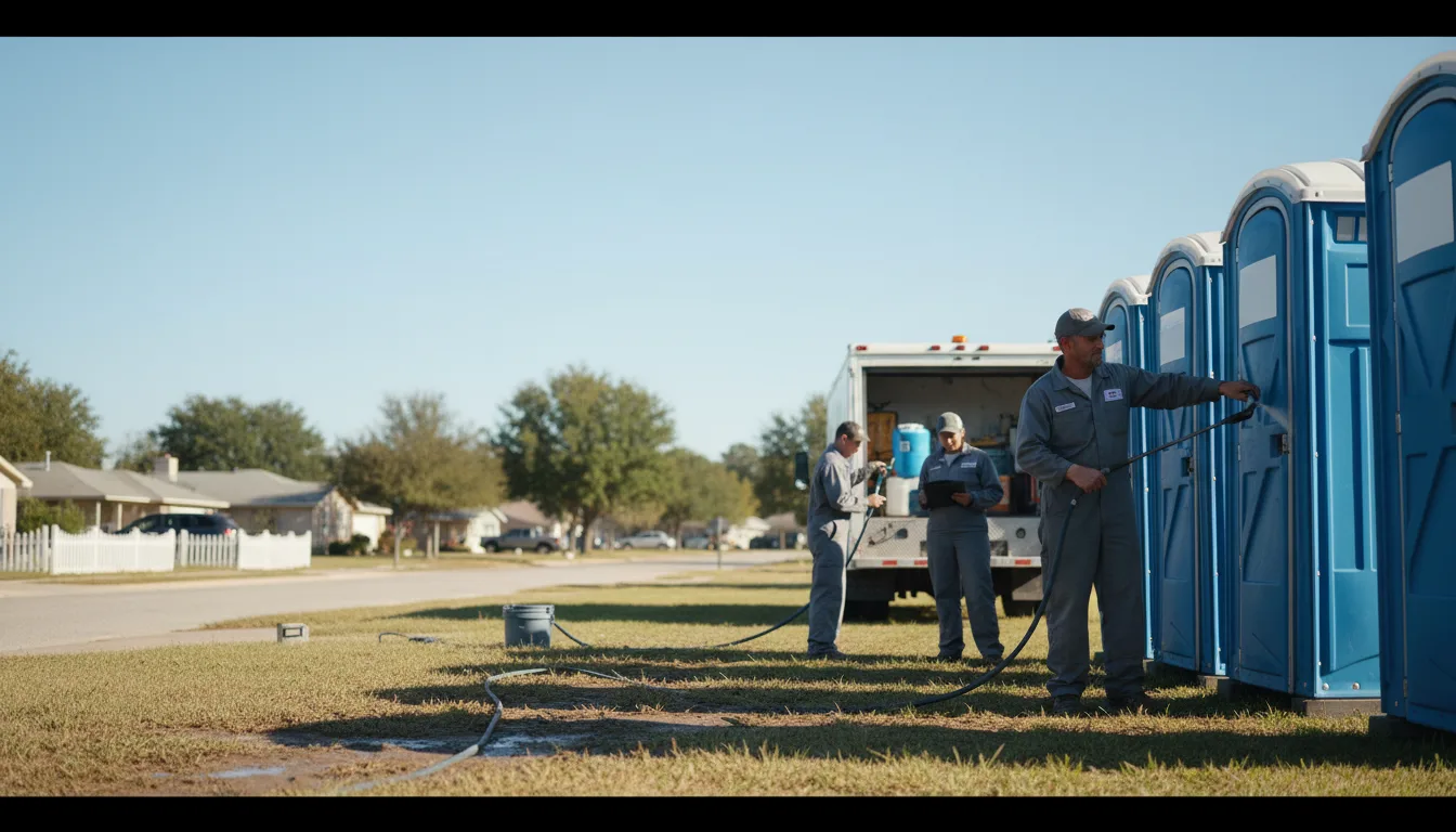 Long-Term Portable Toilet Rental in Bluffton, SC near me